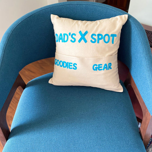 Dad's Spot Cushion Cover